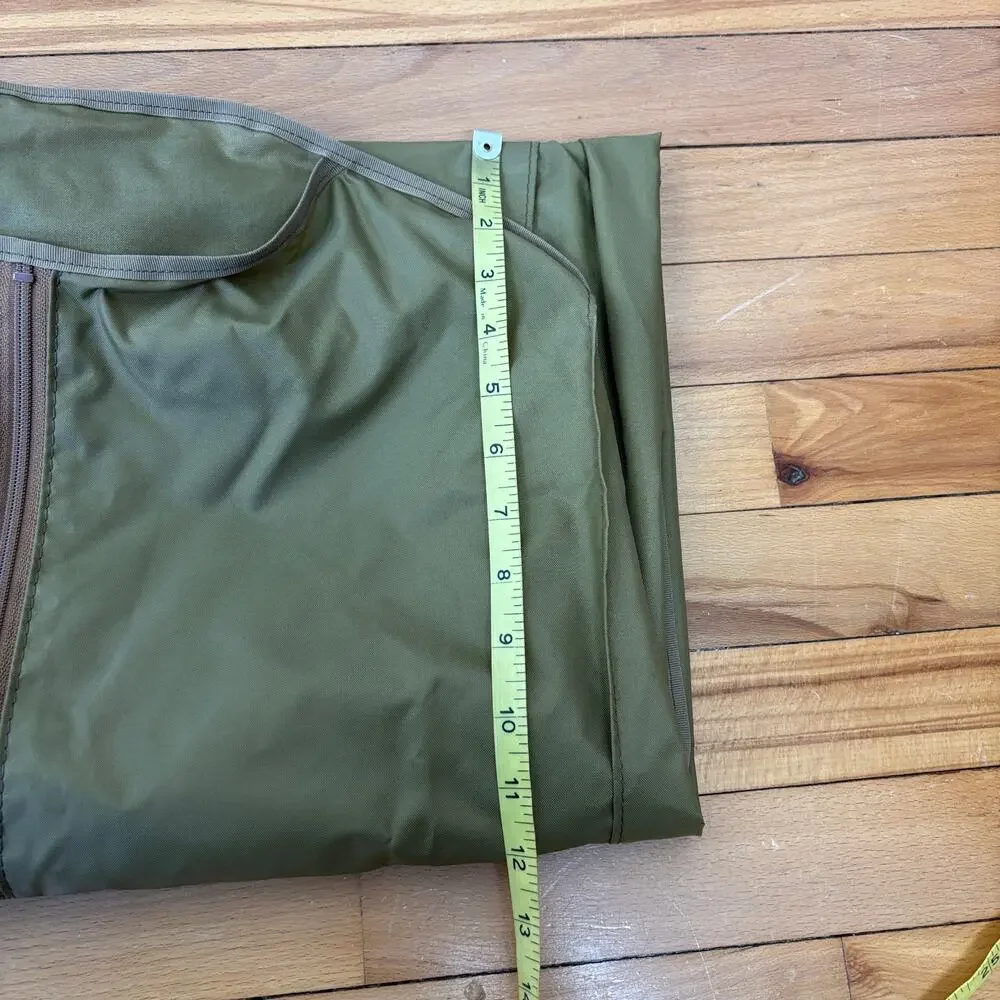 Vintage Hartmann Garment Bag Tri-fold Insert + 2 Hangers Foldable Packable Nylon